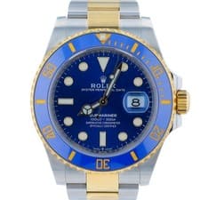 Rolex Submariner 126613 Two-Tone 41mm Blue Dial Oyster Band Mens Watch 2022