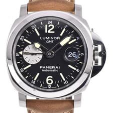with paper PANERAI Luminor PAM00088 GMT Acciaio Automatic Men's Watch B#146741