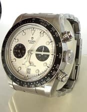 TUDOR WATCH BLACK BAY CHRONOGRAPH STAINLESS STEEL PANDA MODEL