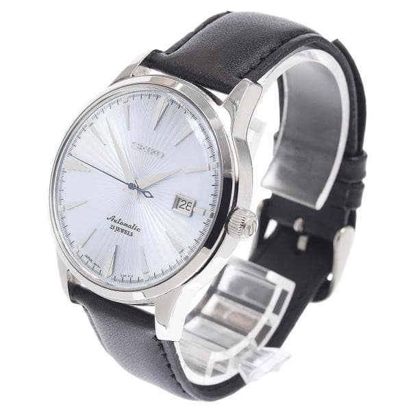 SEIKO MECHANICAL SARB065/6R15-01S1 40mm SS Ice Blue Dial Date Automatic #C683