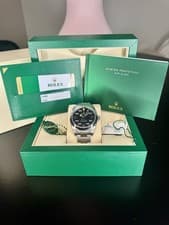 Rolex Air-King 116900 Silver Oyster Bracelet with Silver Bezel