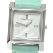 TIFFANY&Co. 1837 Makers Square Watch Quartz Women's Watch From Japan G0418