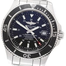 BREITLING Super Ocean II 42 A17365 Date black Dial Automatic Men's Watch_952114