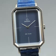 OMEGA De Ville Cal.625 Navy Hand Wind Watch 24mm by ANDREW GRIMA From JAPAN