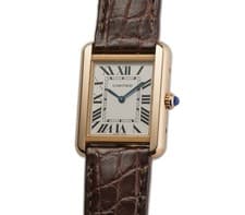 Cartier Tank Solo 24mm Ladies 18k Rose Gold W5200024 - 2021