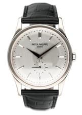 Patek Philippe Calatrava 5196G 18K White Gold Mens Watch Box Papers