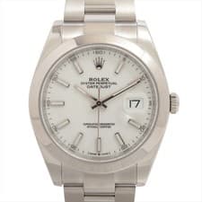 Rolex Datejust 41 126300 SS SS AT white dial