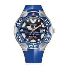 Citizen Promaster BN0238-02L Eco-Drive Orca Diver 200m Blue Watch Japan New