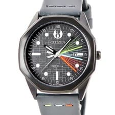 Citizen Eco-Drive Jedi Master BM7498-00W Black Star Wars Watch, Men's Quarz