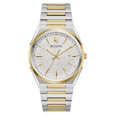 Bulova Men's Two Tone Stainless Steel Watch