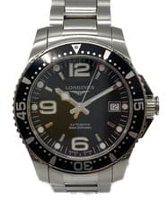 LONGINES HydroConquest L37414566 Automatic Watch Stainless Steel Black