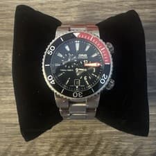 ORIS Regulator Divers TT1 649 7541P Titanium Automatic 1000m Men's Watch
