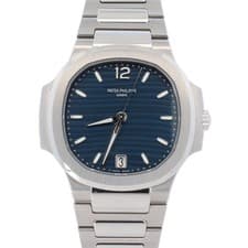 Patek Philippe Nautilus 35mm Blue Dial Watch Ref# 7118/1A-001