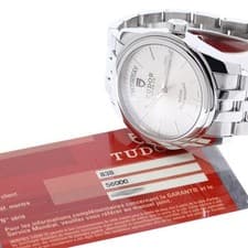 TUDOR GLAMOUR 56000 39mm SS Silver Dial Automatic Day-Date #C240