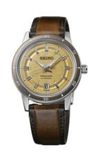 BRAND NEW Seiko Presage Stainless Steel & Leather Automatic Men's Watch SRPL75