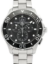 TAG Heuer Aquaracer CAN1010.BA0821 Quartz Chronograph Men's Black Watch japan