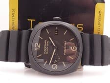 PANERAI RADIOMIR BLACK SEAL TOBACCO PAM00505 + PAPERS 2014 AUTOMATIC CERAMIC