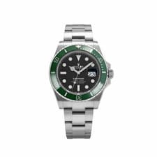 Rolex Submariner Date 126610LV 'Starbucks MK1' Stainless Steel Black Dial