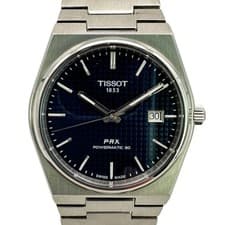 Tissot PRX PowerMatic 80 Automatic Watch 40mm Mens Blue Dial wrist 18cm