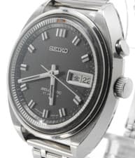 [ Near Mint ] SEIKO Bell-Matic 4006-7000 Alarm Black Dial 37mm AT Vintage Watch