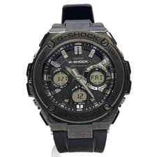 CASIO Solar watch G-SHOCK Degiana Rubber BLK BLK
