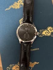 Epos Originale Manual Hand-Winding Watch 3408WH Small Seconds 39mm Gray Dial