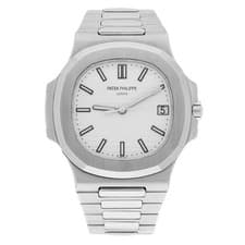Patek Philippe Nautilus 5711/1A-011 Watch 40MM White Index Hour Markers Dial ...