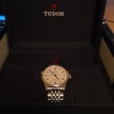 TUDOR 1926 Automatic Stainless Steel Men's Watch White Dial with Box & Papers