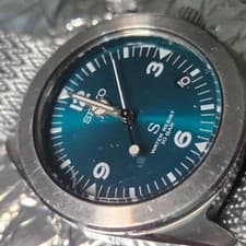 Seiko SUS Men's Watch with Emerald Dial Vintage Model Official