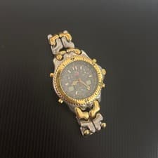 Tag Heuer Senna CG1122-0 Quartz Watch Silver Band Used Not Working