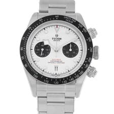 Tudor Black Bay Chrono Panda Steel Watch 79360N