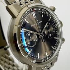 Dan Henry Watch 1964 Gran Turismo Chronograph 38mm Slate Gray Dial Men's Auth