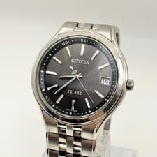 Citizen Exceed Solar Watch Wrist 17cm Mens Titanium Timepiece Analog