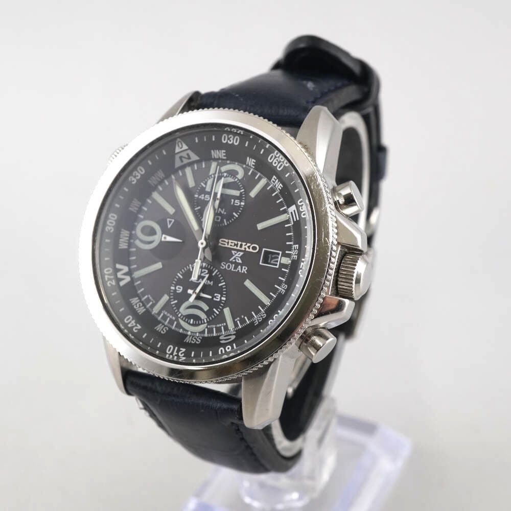 SEIKO PROSPEX V172 0AG0 chronograph wristwatch used excellent condition Seiko Pr