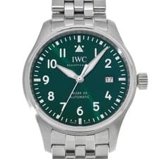 IWC Pilot Watch Mark XX IW328206 Green Men's Automatic Stainless Steel #W1541