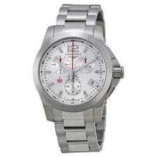 Longines Sport Conquest Silver Dial Men's Watch L37004766