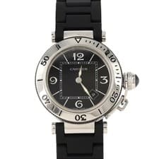Cartier Pasha Seatimer Lady SM W3140003 SS Quartz