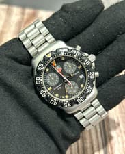 [Vintage] TAG Heuer Formula 1 Chronograph CA1211-R0  Men's Quartz Watch b328