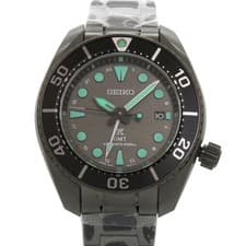 SEIKO WATCH PROSPEX 5K65-0AA0/SBPK007 SOLAR BLACK DIAL STAINLESS STEEL MEN'S F/S