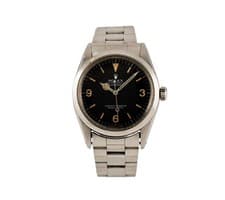 1974 Rolex Explorer 1016, 36MM, Black Gilt Dial, Stainless Steel Men’s Watch