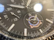 vintage Citizen PAF Pakistan Air Defense Force Quartz Chronograph Pilot