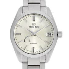 Grand Seiko Heritage Collection Spring Drive Thick Silver Radiation SBGA283 ...
