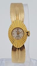 Rolex M.C.M Fabulous. Rare 18K Solid Gold  Vintage Cocktail Wrist Watch