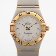 Omega Constellation 1362.70 SS×YG SS×YG QZ white shell dial