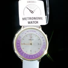 Seiko Metronome Watch SMW003B Casual Line (Purple) - Full Set Brand New - SMW003