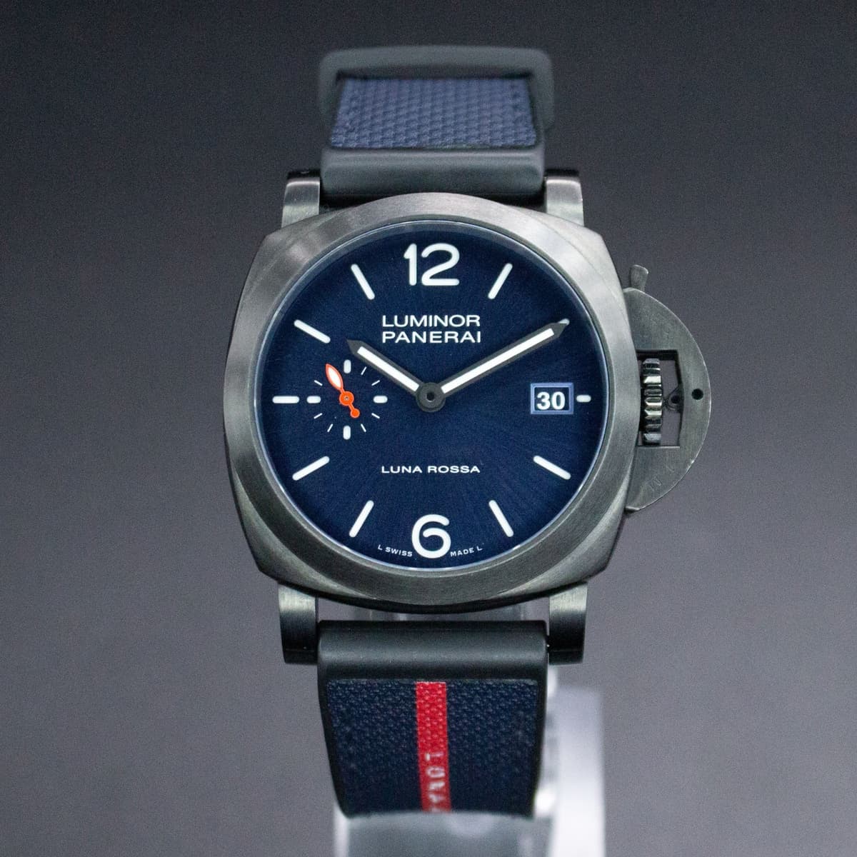 Panerai Luminor Luna Rossa PAM01408/PAM1408 42MM Steel Blue Dial Full Set