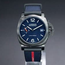 Panerai Luminor Luna Rossa PAM01408/PAM1408 42MM Steel Blue Dial Full Set