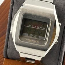 Casio TRN-110 Silver Digital Watch Rare Used Tested