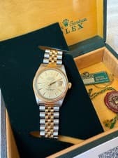 1986 Rolex Datejust Two Tone Jubilee Box, Papers, Hangtag