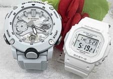 Casio Baby-G GA-2000S-7AJF G-Shock Watch Set Used From Japan